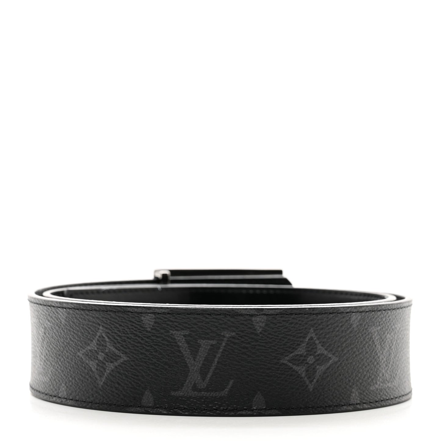 Calfskin Monogram Eclipse LV Montana Belt
