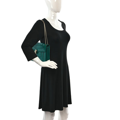 Bulgari Calfskin Serpenti Forever Shoulder Bag Emerald Green 2 of 13