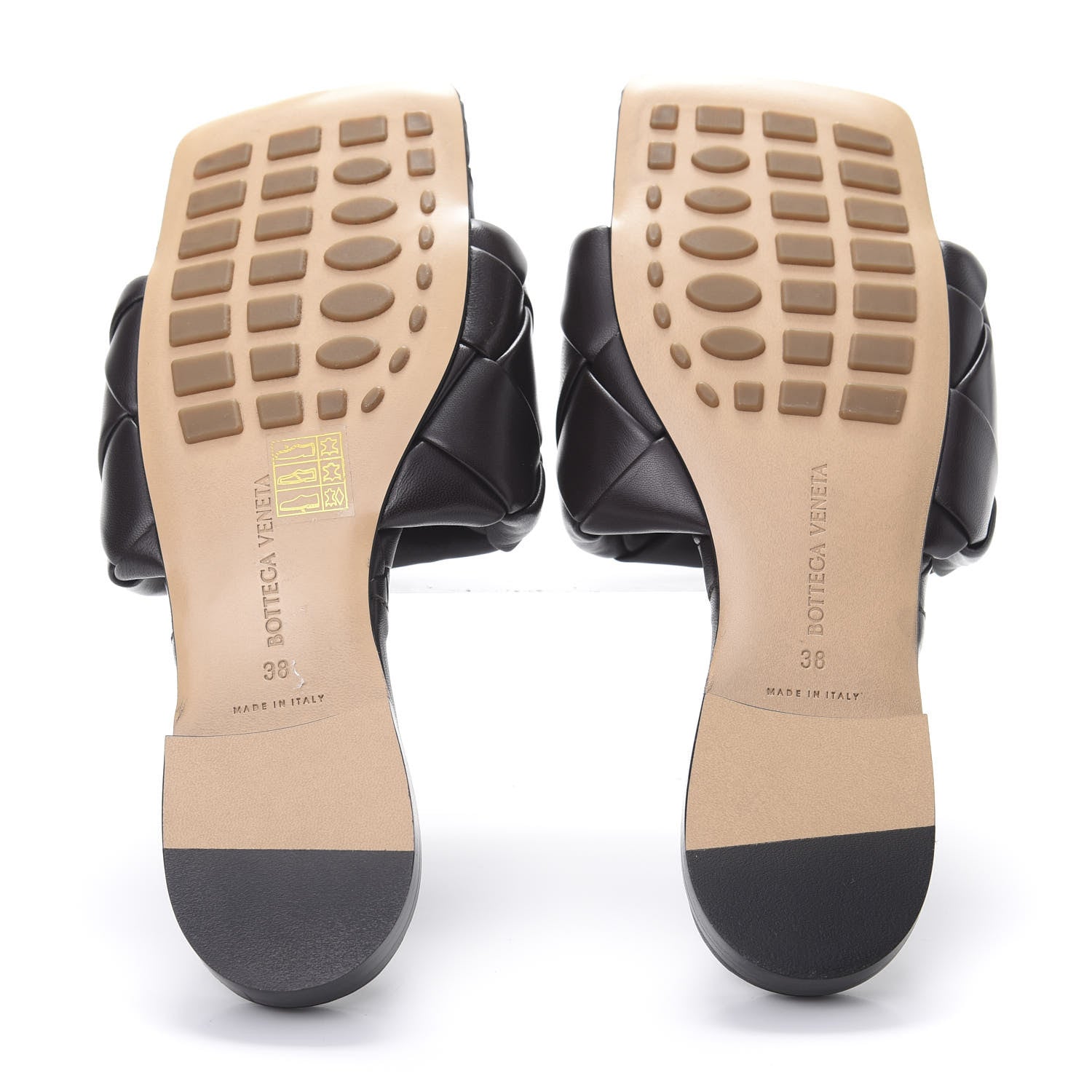 Bottega Veneta Nappa Maxi Intrecciato Lido Flat Sandals 38 Fondant 5 of 7