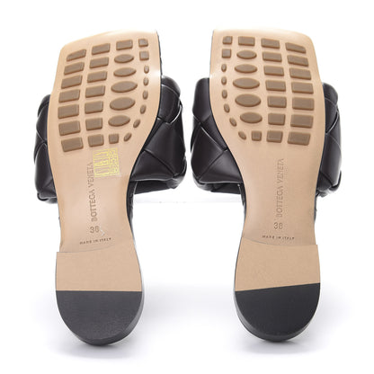 Bottega Veneta Nappa Maxi Intrecciato Lido Flat Sandals 38 Fondant 5 of 7