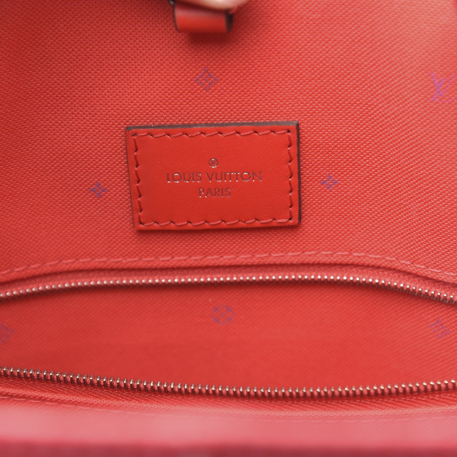 Louis Vuitton Monogram Escale Onthego GM Rouge 7 of 11