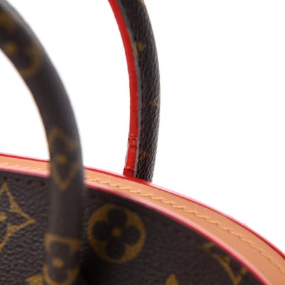 Louis Vuitton Monogram Calf Hair Spikes Iconoclasts Christian Louboutin Tote Red 16 of 18