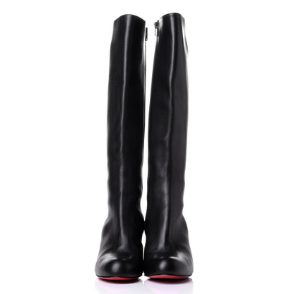 Christian Louboutin Calfskin Cadrilla Botta 70 Tall Boots 38.5 Black 2 of 9