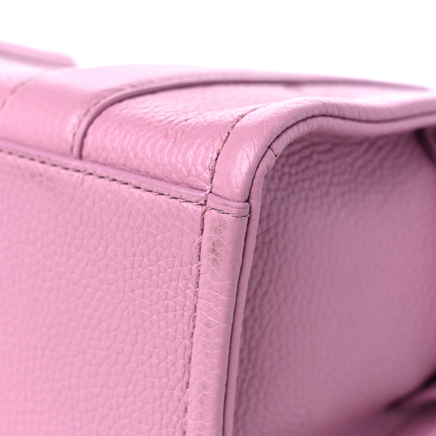 Grained Calfskin Small The Tote Bag Orchid Haze