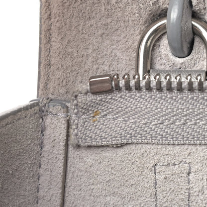 Celine Laminated Calfskin Nano Belt Bag Silver 11 of 12