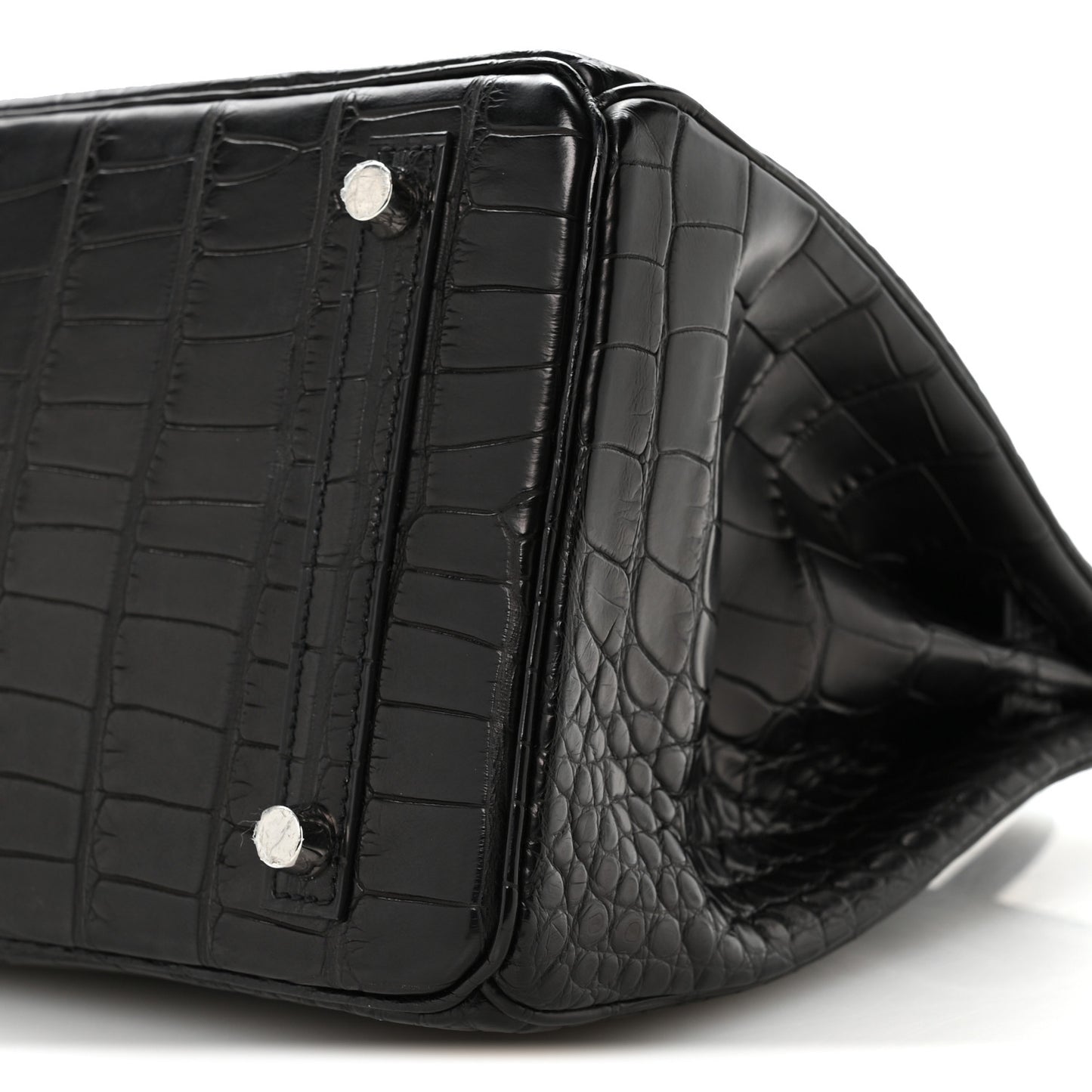 Matte Alligator Birkin 30 Black