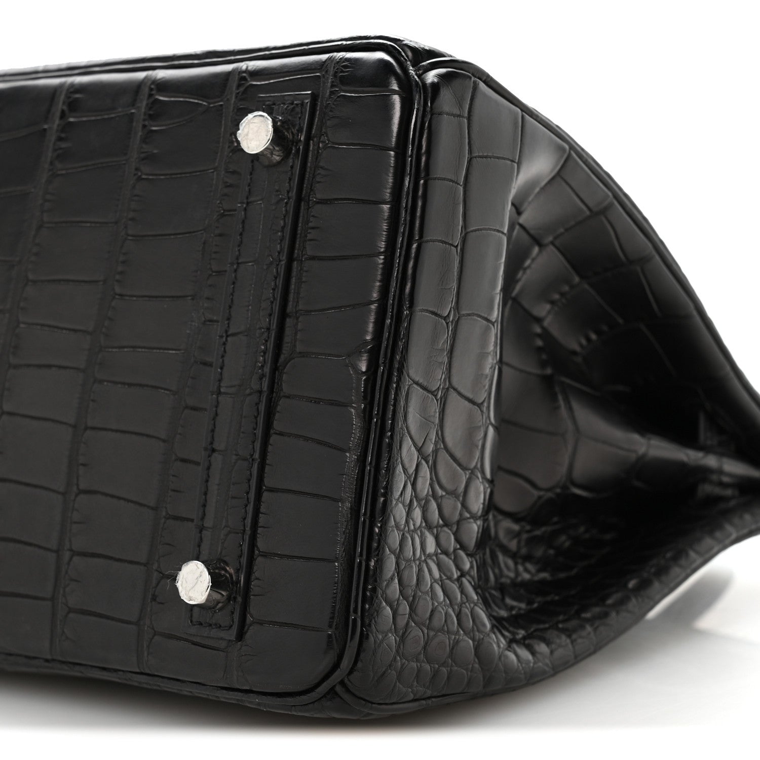 Hermes Matte Alligator Birkin 30 Black 10 of 10