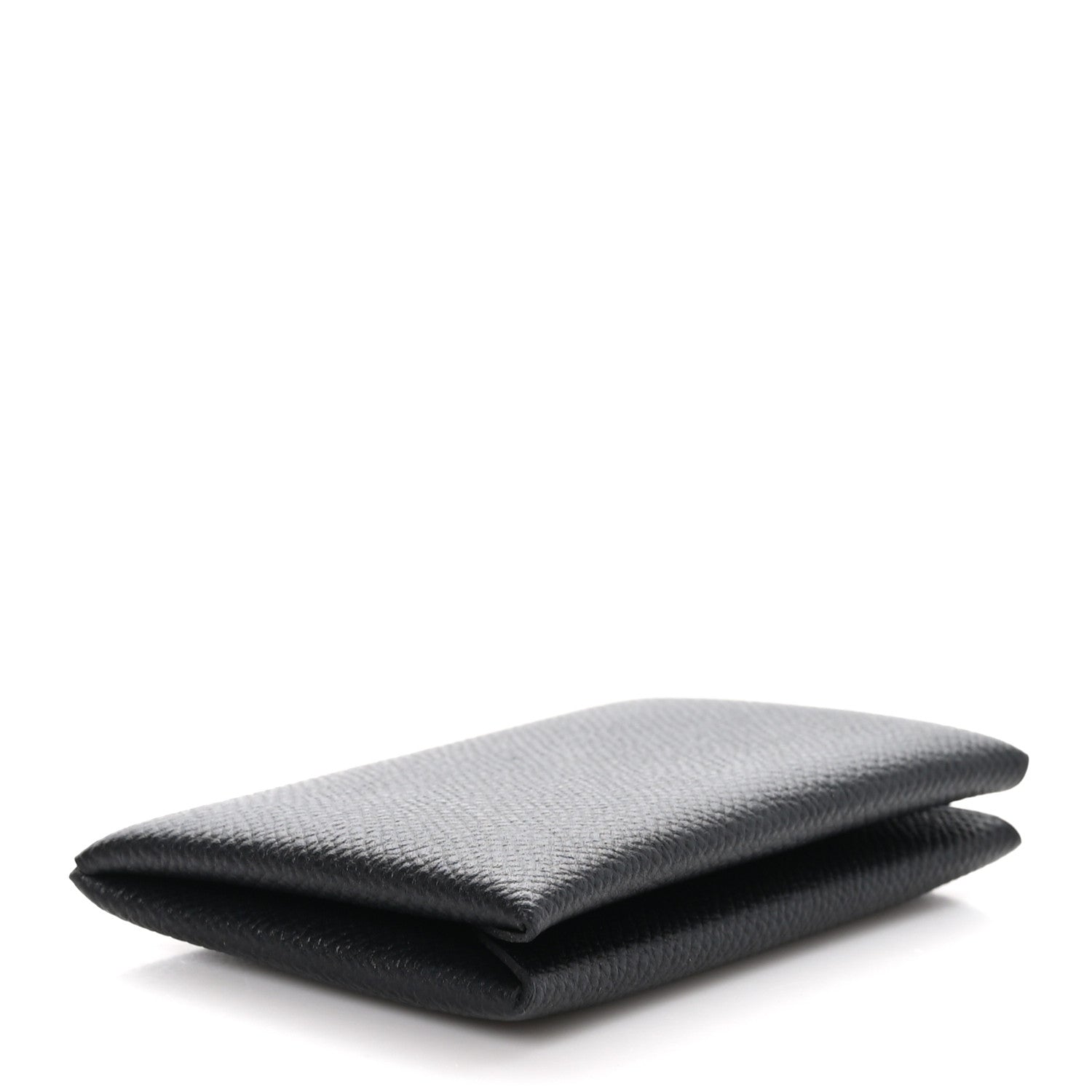 Hermes Epsom Calvi Card Case Black 4 of 10