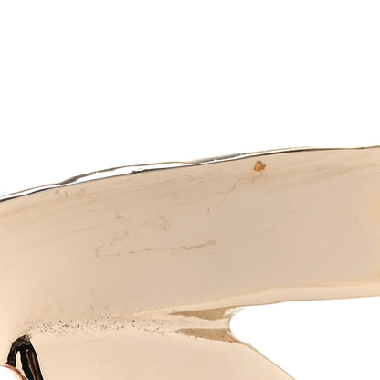 Chanel Metal CC Heart Coco In Love Hoop Earrings Gold 5 of 5