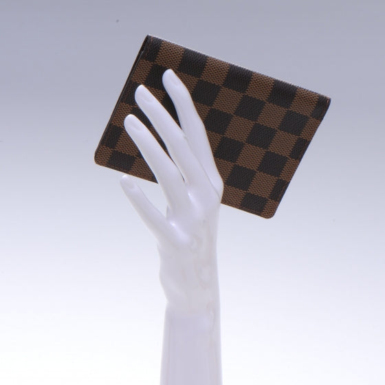 Damier Ebene Passport Wallet Organizer