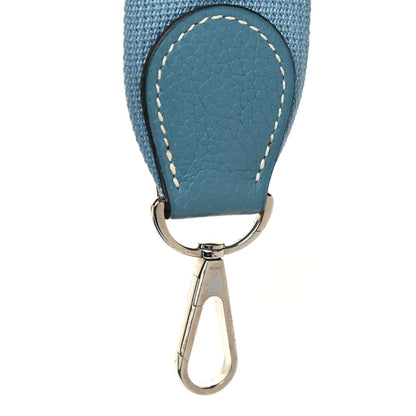 Hermes Taurillon Clemence Evelyne PM Blue Jean 21 of 21