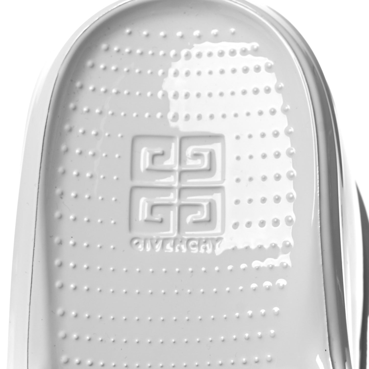Rubber Marshmallow Wedge Slides 37 White