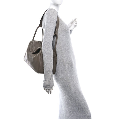 Hermes Taurillon Clemence Lindy 34 Etoupe 2 of 10