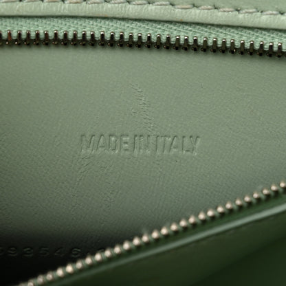 Balenciaga Shiny Box Calfskin Small Hourglass Top Handle Bag Light Green 7 of 11