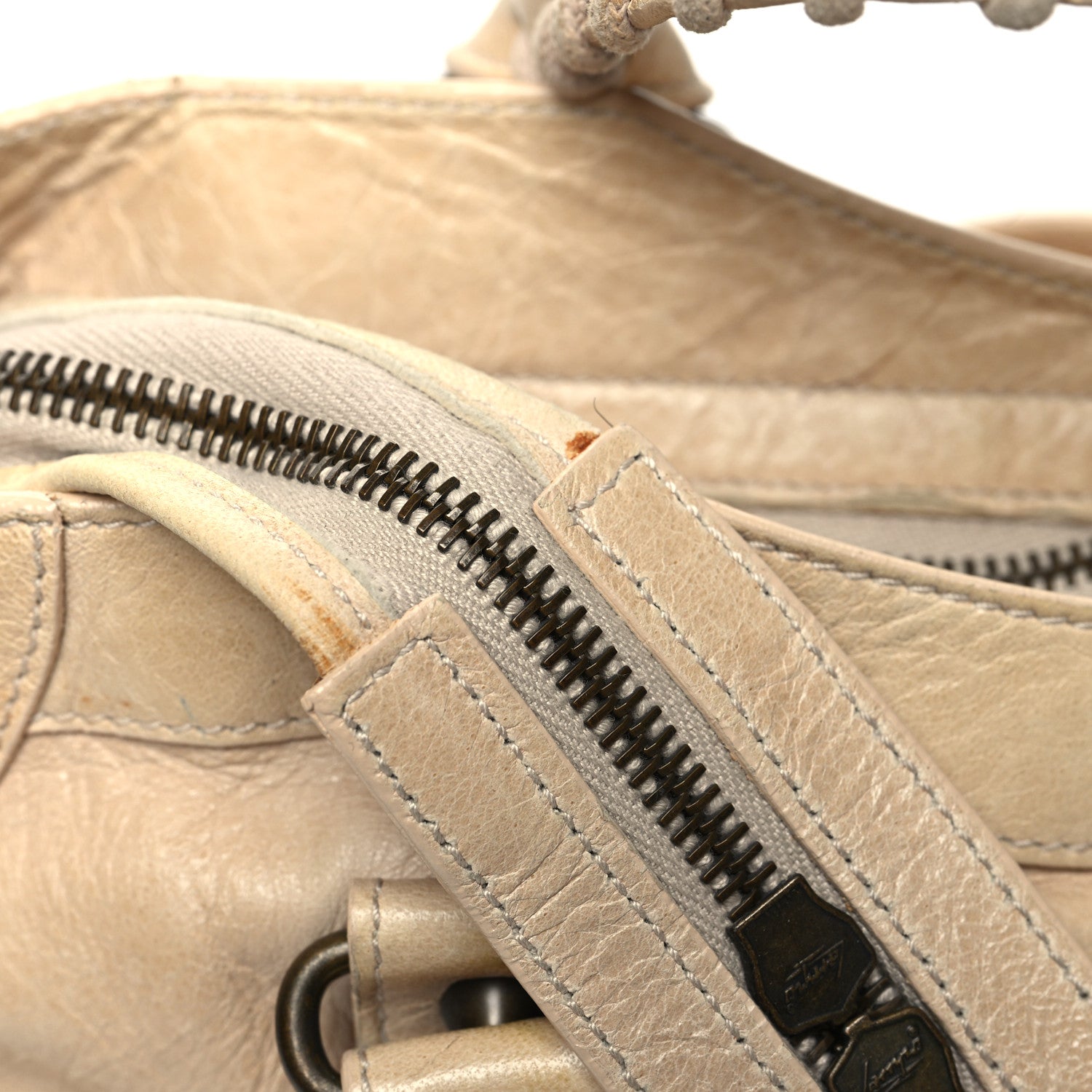 Balenciaga Agneau Classic Hardware City Calcaire 17 of 19