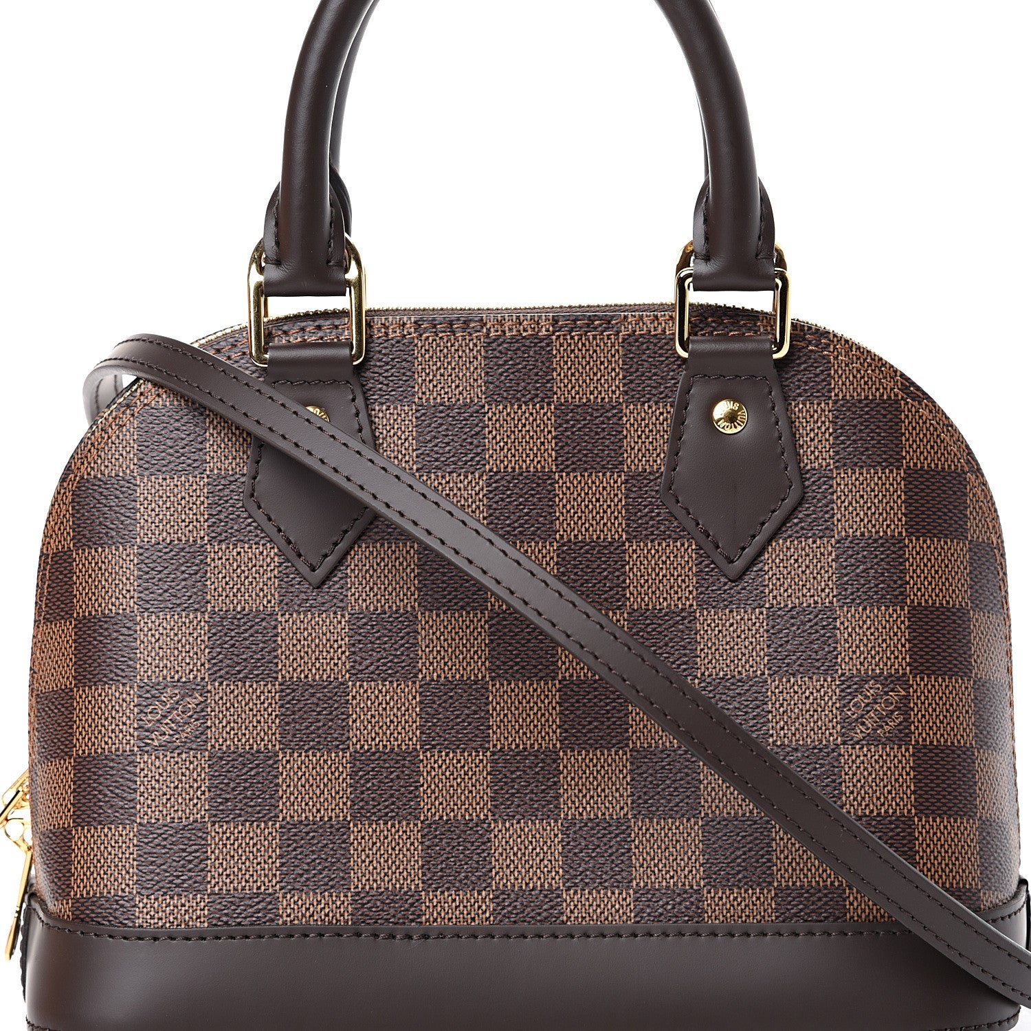 Louis Vuitton Damier Ebene Alma BB 7 of 14