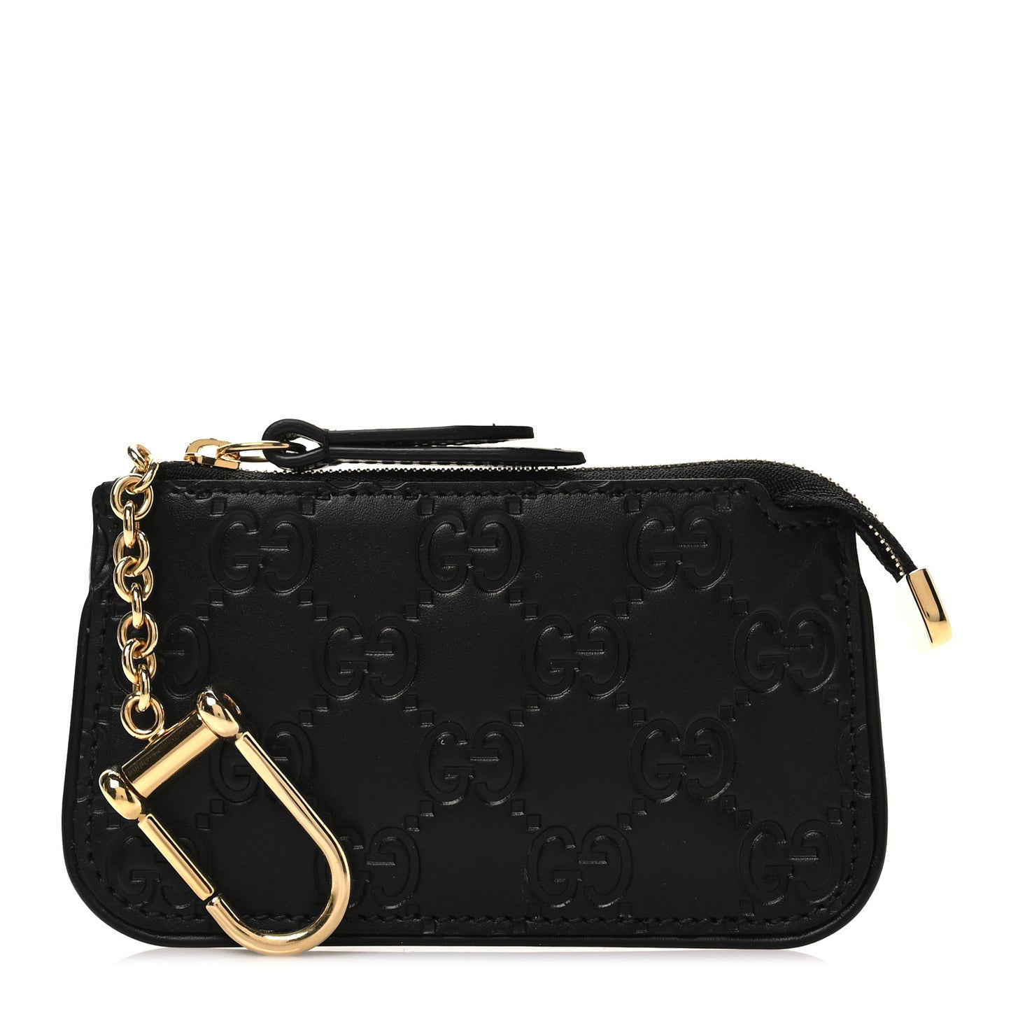 Guccissima Key Case Black
