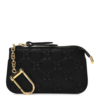Gucci Guccissima Key Case Black 1 of 6