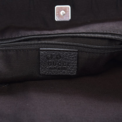 Gucci Nylon Monogram Large Abbey Tote Dark Brown 6 of 14
