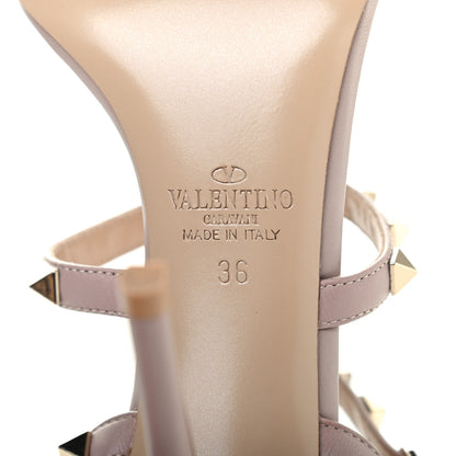 Valentino Garavani Nappa Rockstud Gladiator 105mm Sandals 36 Poudre 6 of 8
