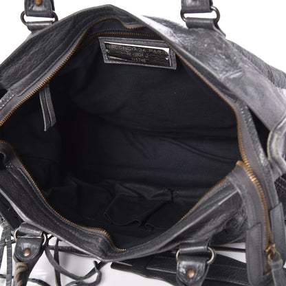 Balenciaga Agneau Classic Hardware City Gris Tarmac 5 of 13