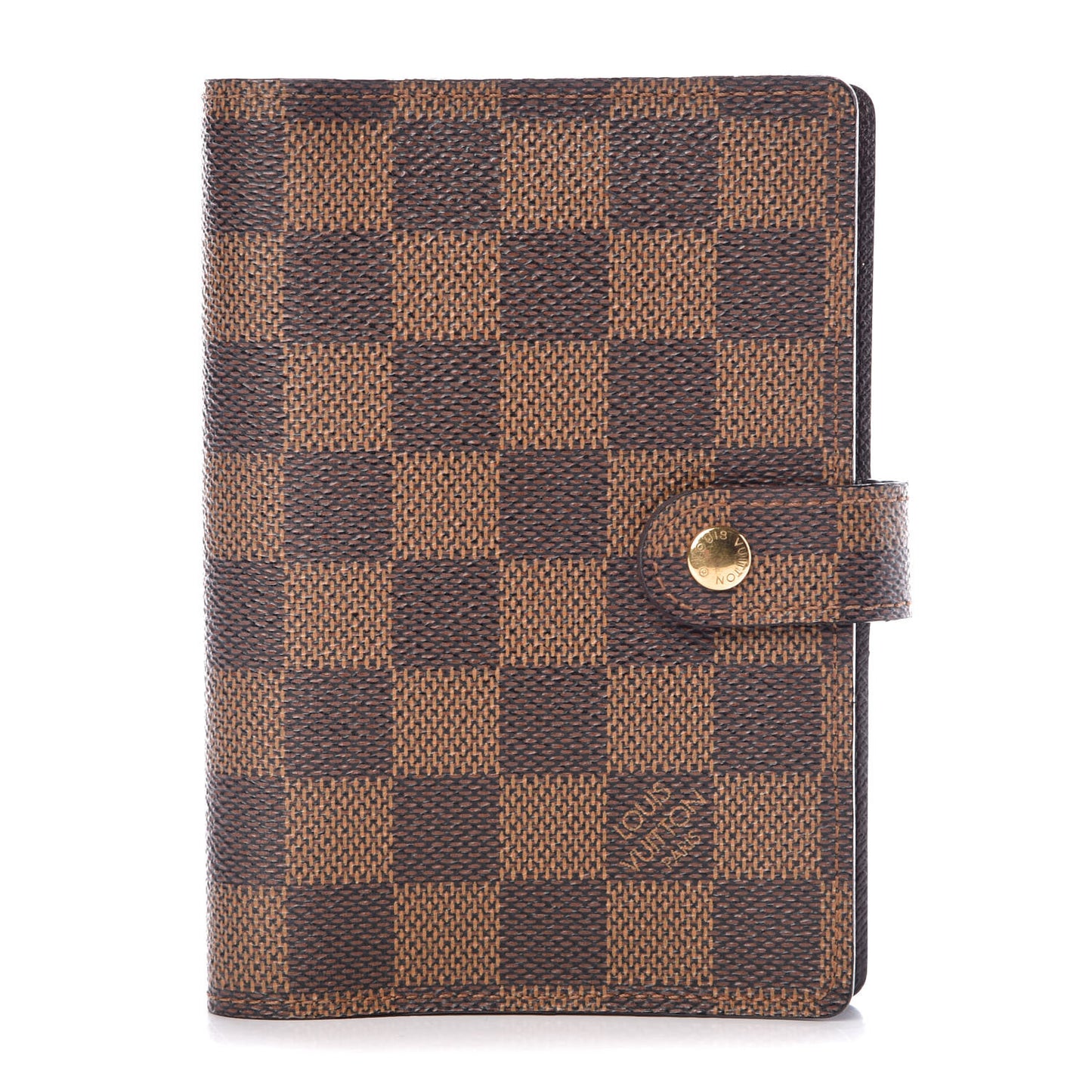 Damier Ebene Small Ring Agenda Cover