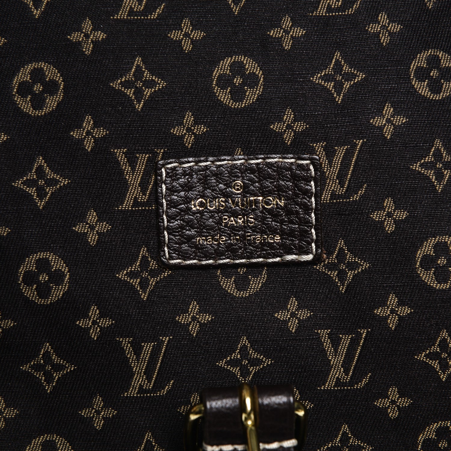 Louis Vuitton Monogram Mini Lin Saumur Ebene 6 of 6