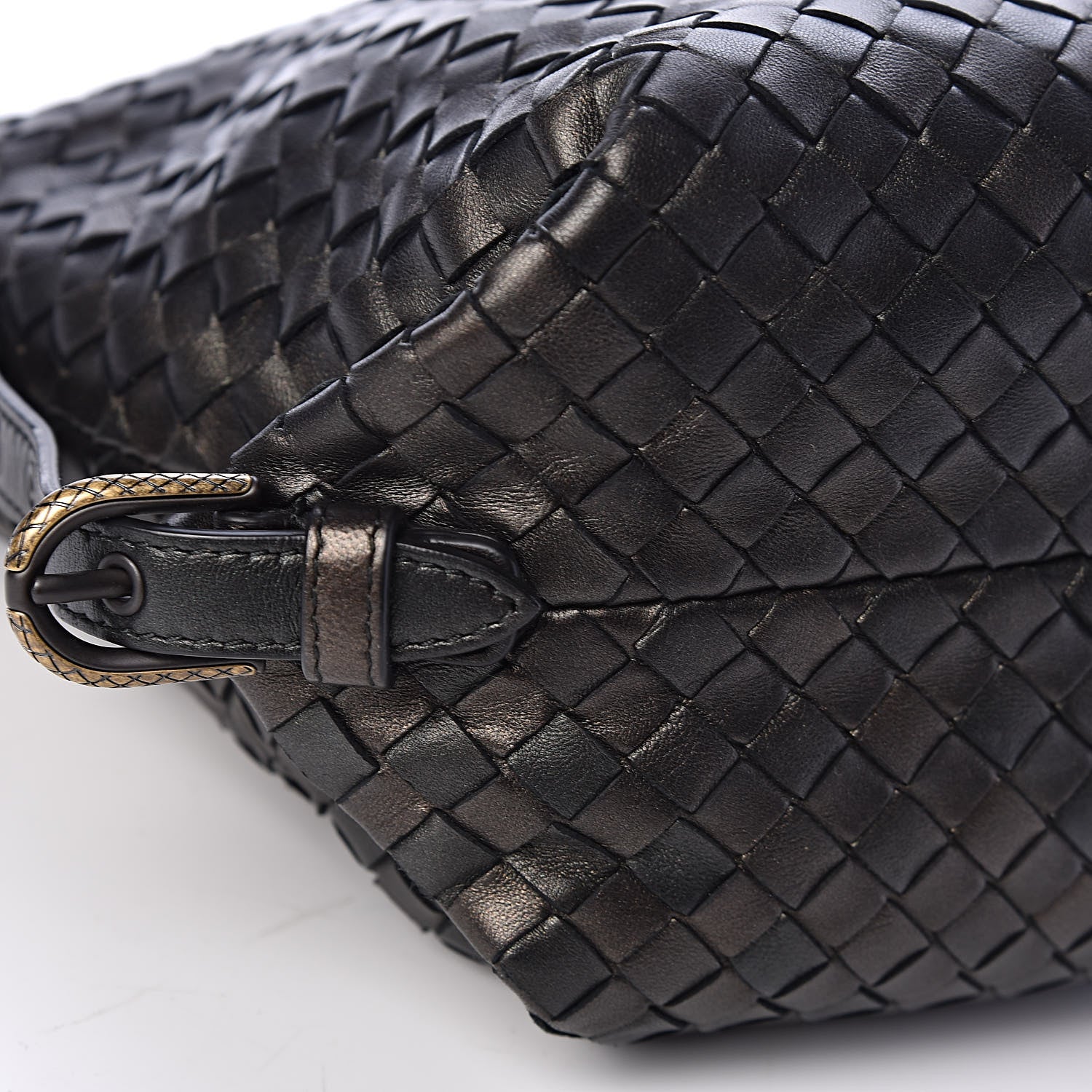 Bottega Veneta Nappa Intrecciato Small Osaka Dark Bronze 9 of 10