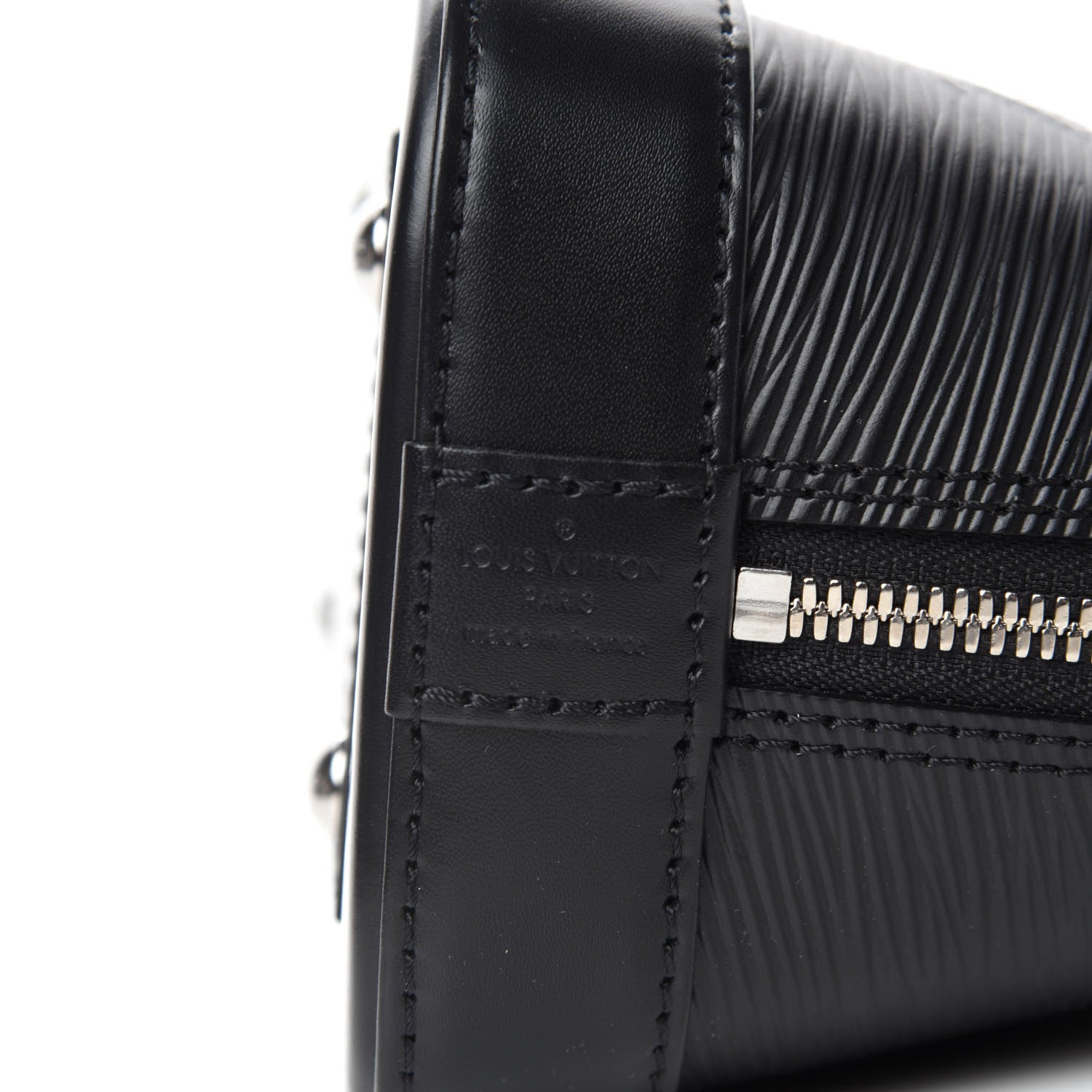 Louis Vuitton Epi Alma BB Black 9 of 11