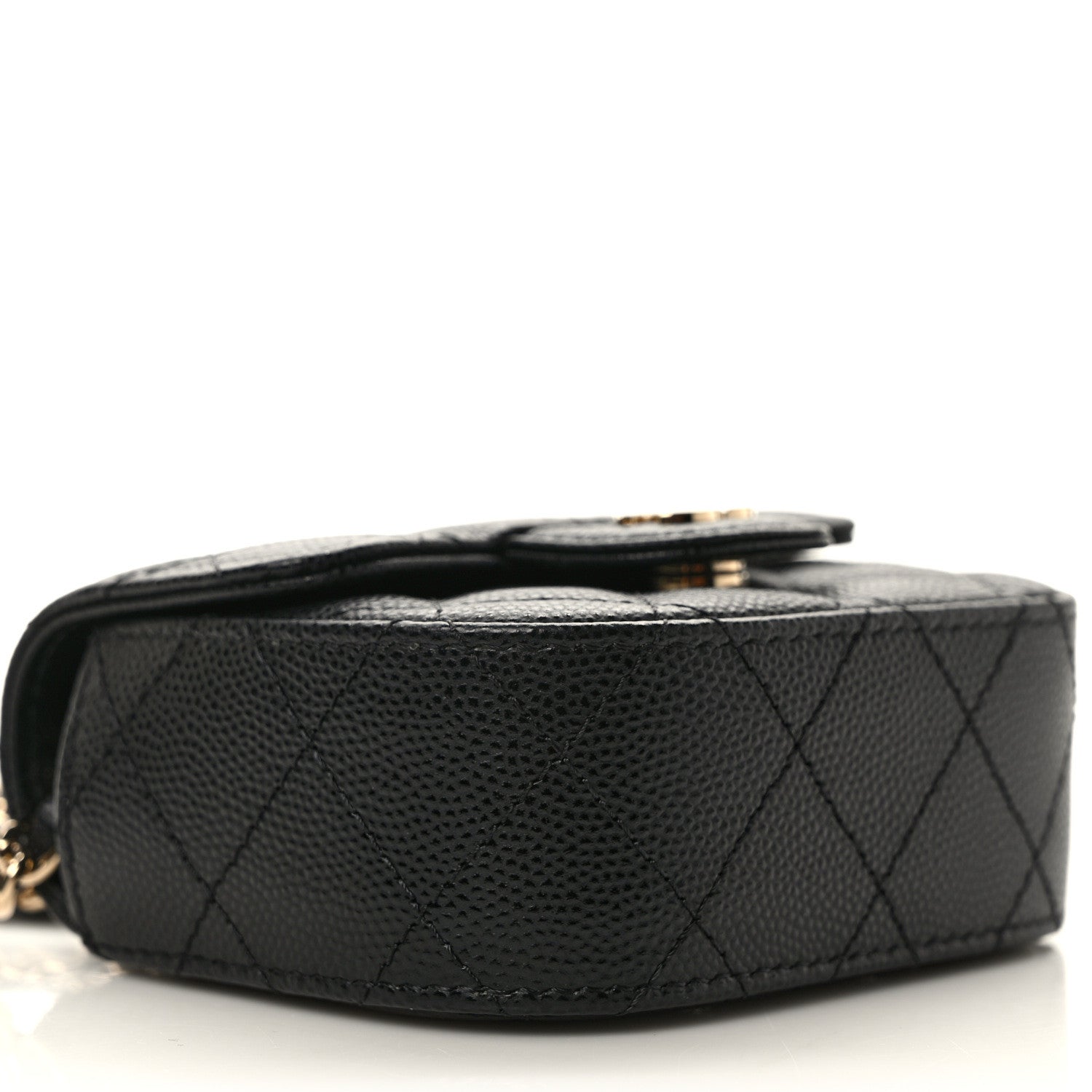 Chanel Caviar Quilted Mini Clutch With Chain Black 9 of 10