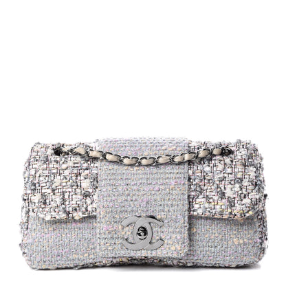 Chanel Tweed Medium Fantasy Flap Grey 1 of 11
