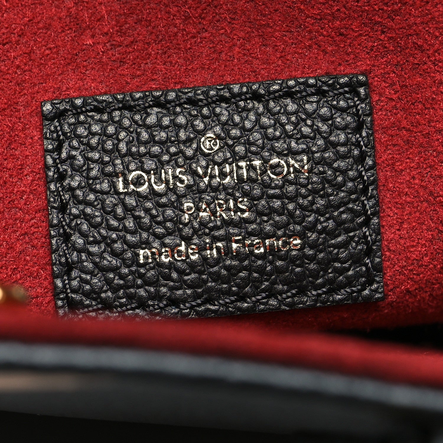 Louis Vuitton Empreinte Monogram Giant Onthego PM Black Beige 5 of 9