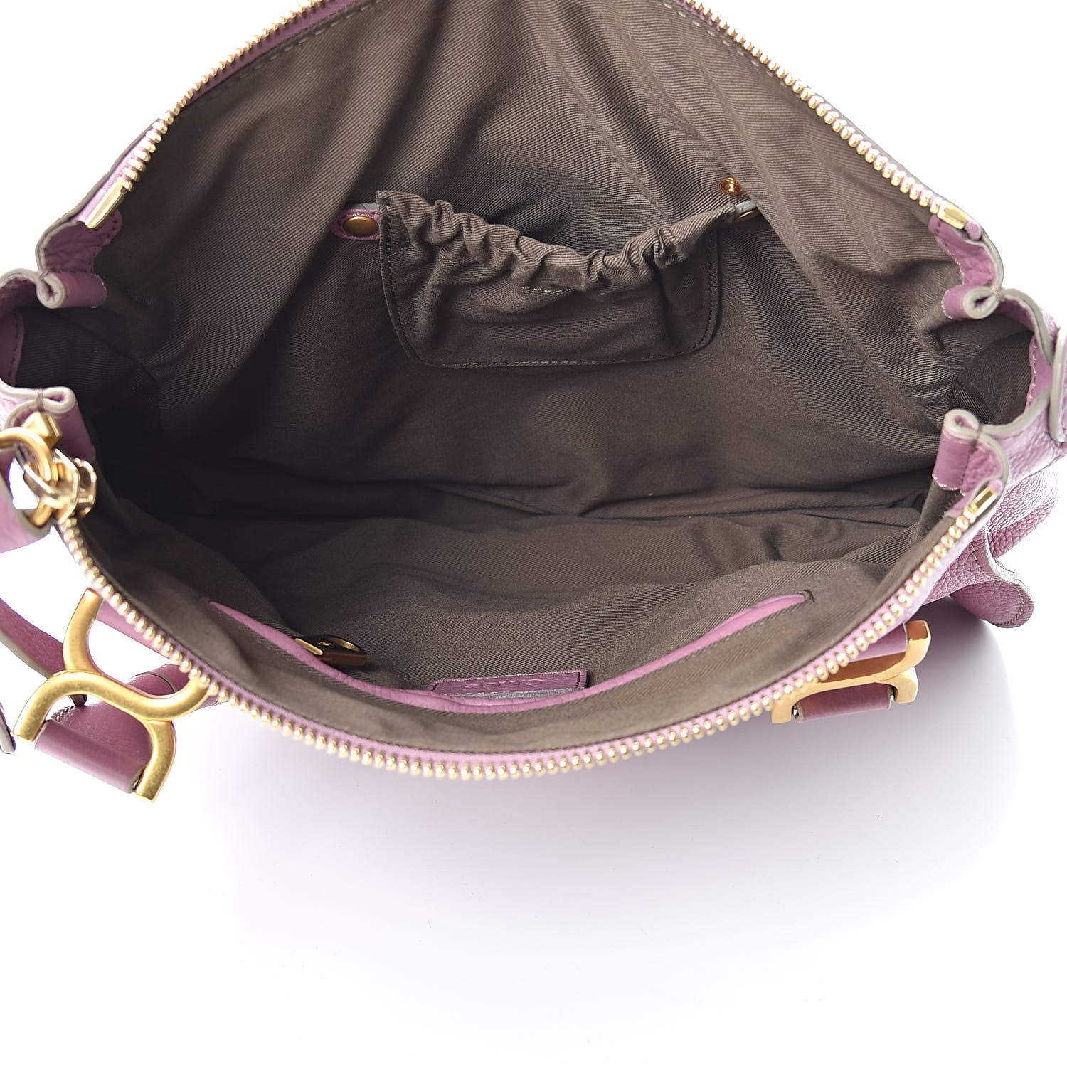 Chloe Calfskin Medium Marcie Satchel Velvet Mauve 5 of 11