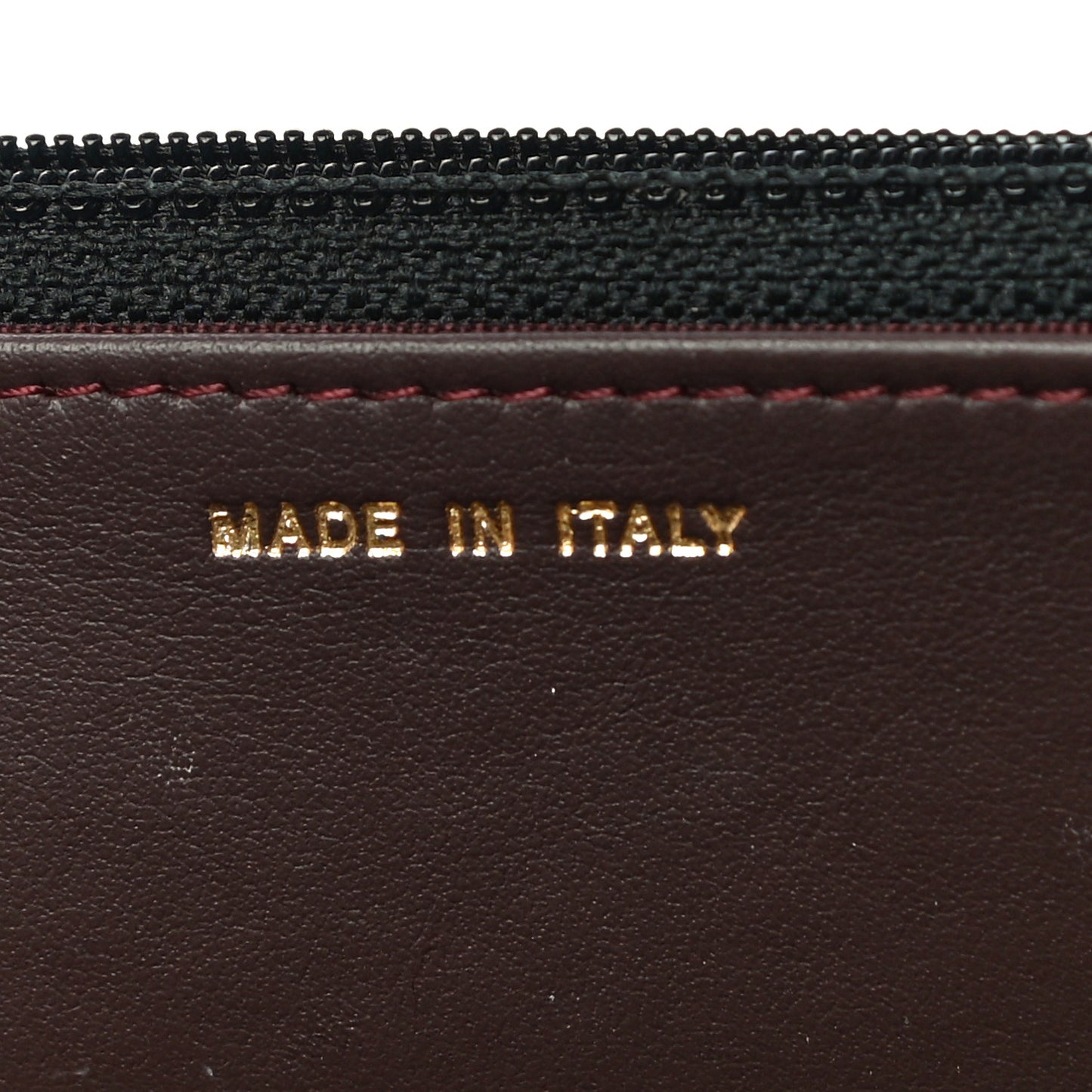 Aged Calfskin Quilted Lucky Charms 2.55 Reissue Wallet On Chain WOC Black