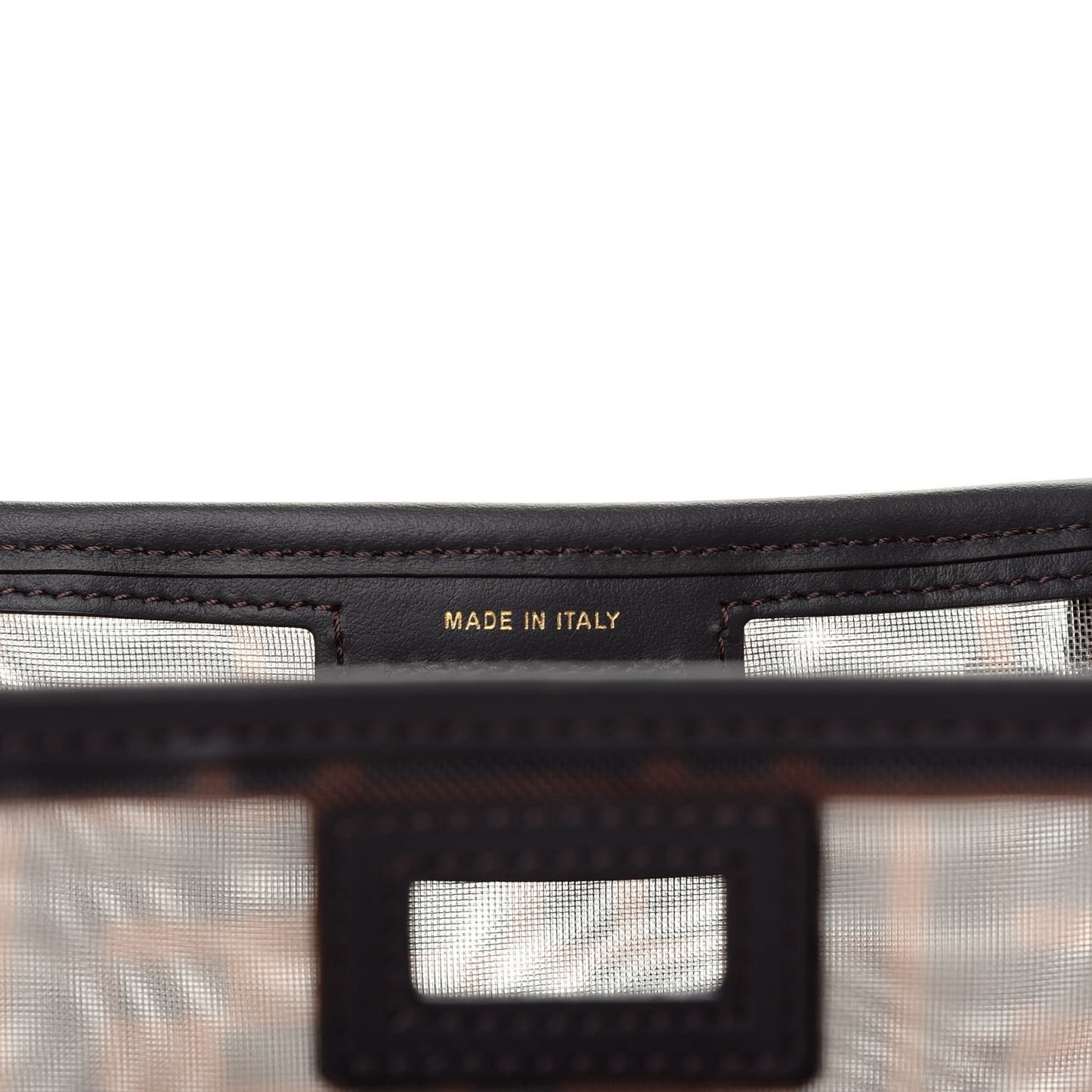 Mesh Vitello Century FF 1974 Mini Peekaboo Defender Cover Marrone Black Ebano