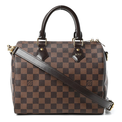 Louis Vuitton Damier Ebene Speedy Bandouliere 25 1 of 9
