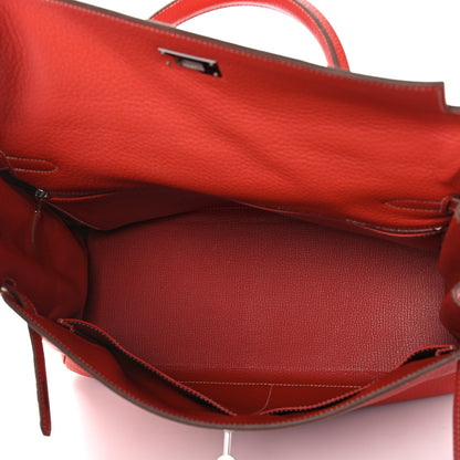 Hermes Togo Kelly Retourne 35 Sanguine 16 of 41