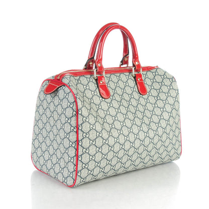 Gucci GG Plus Monogram Tattoo Heart Medium Joy Boston Red 3 of 7
