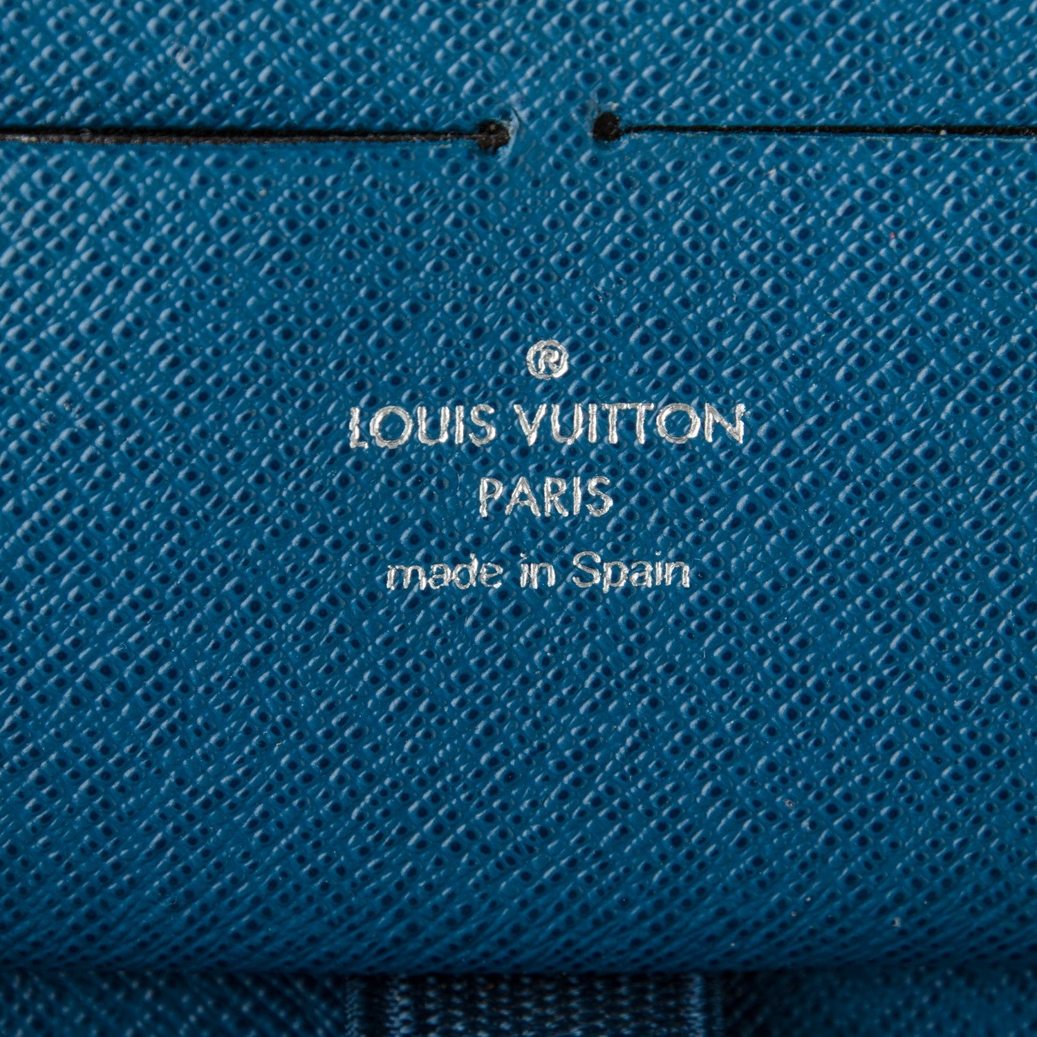 Louis Vuitton Epi Zippy Organizer Wallet Cyan 6 of 8