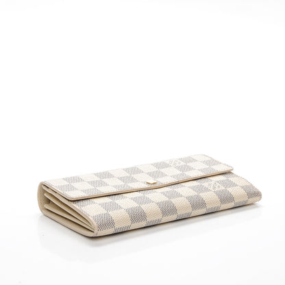 Louis Vuitton Damier Azur Sarah Wallet 4 of 8