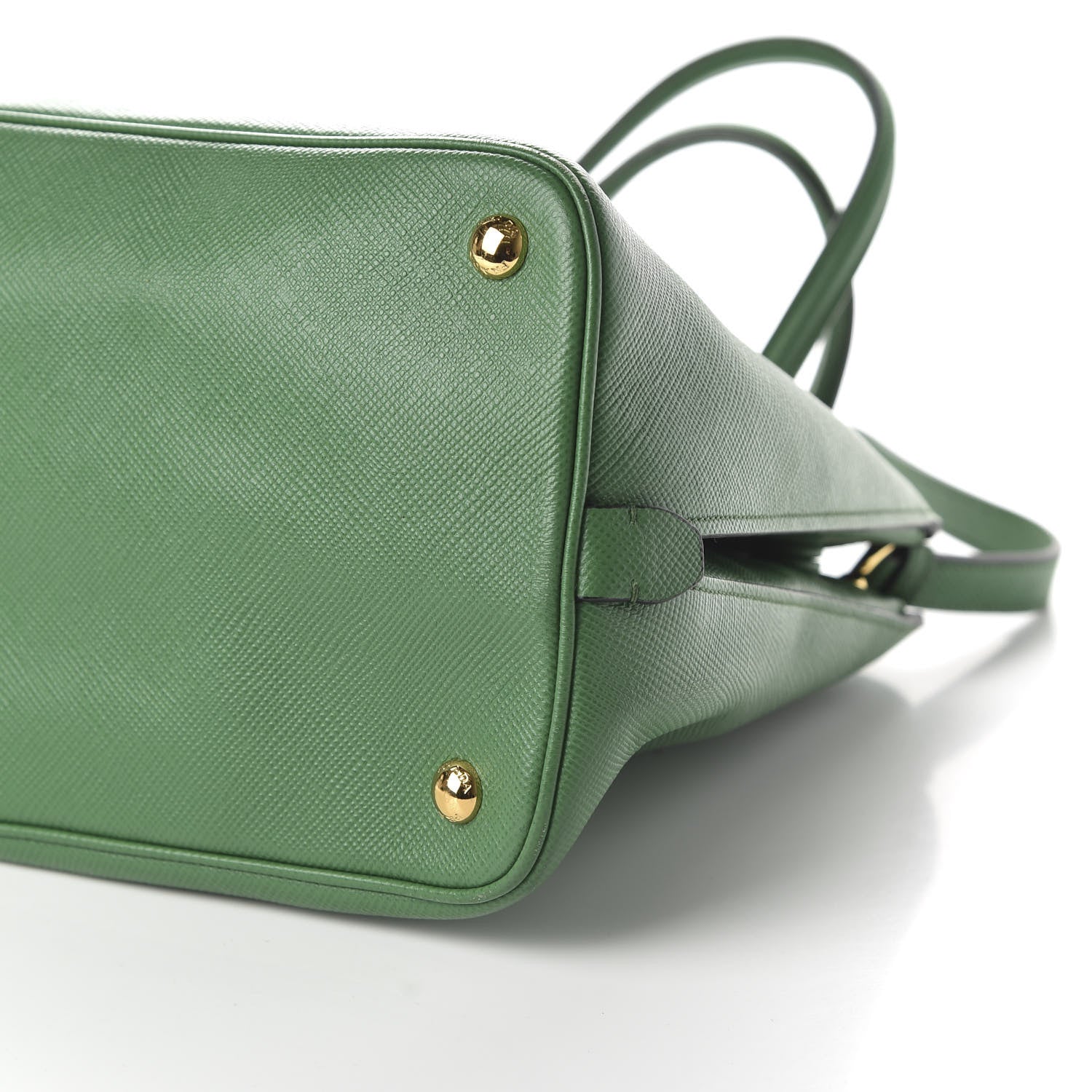 Prada Saffiano Turn Lock Tote Biliardo 8 of 10