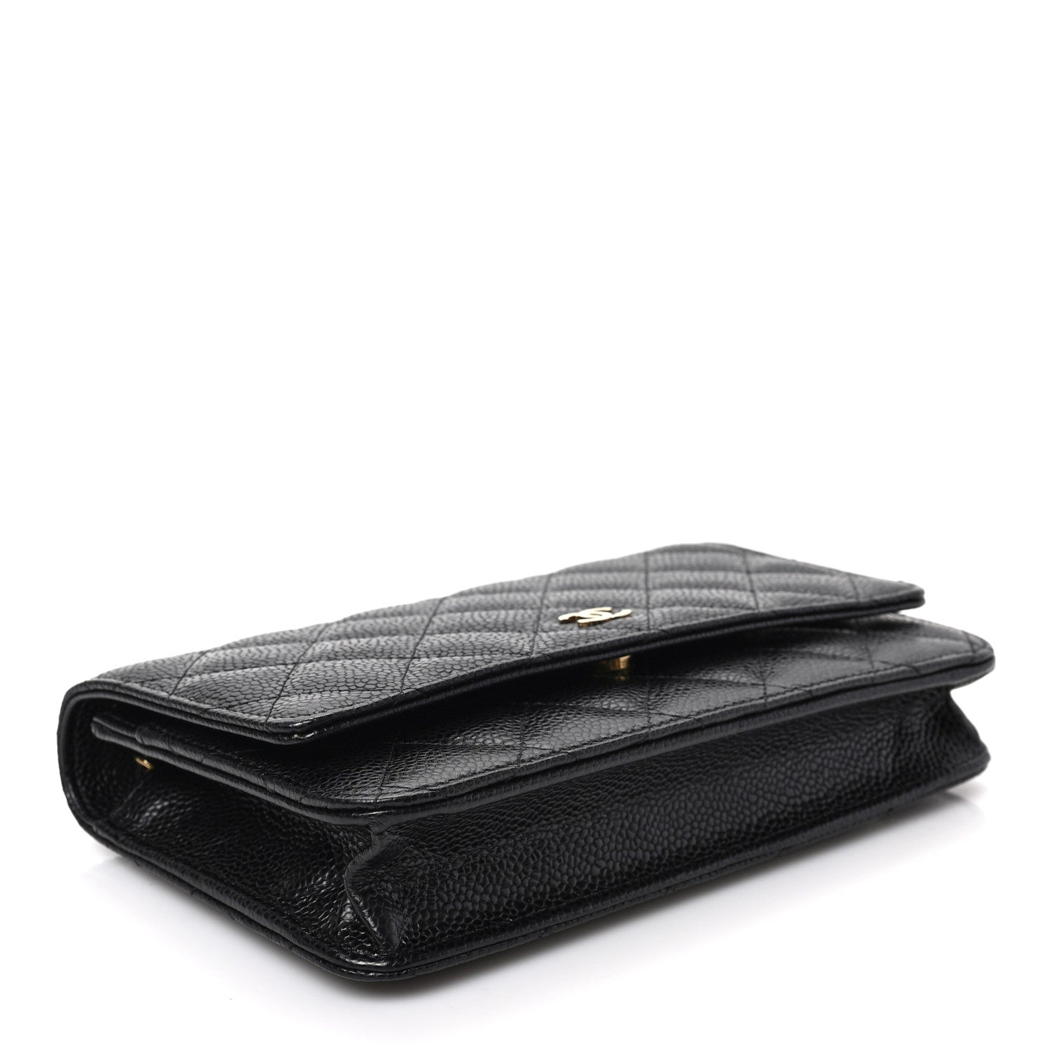 Chanel Caviar Quilted Wallet on Chain WOC Black 4 of 8