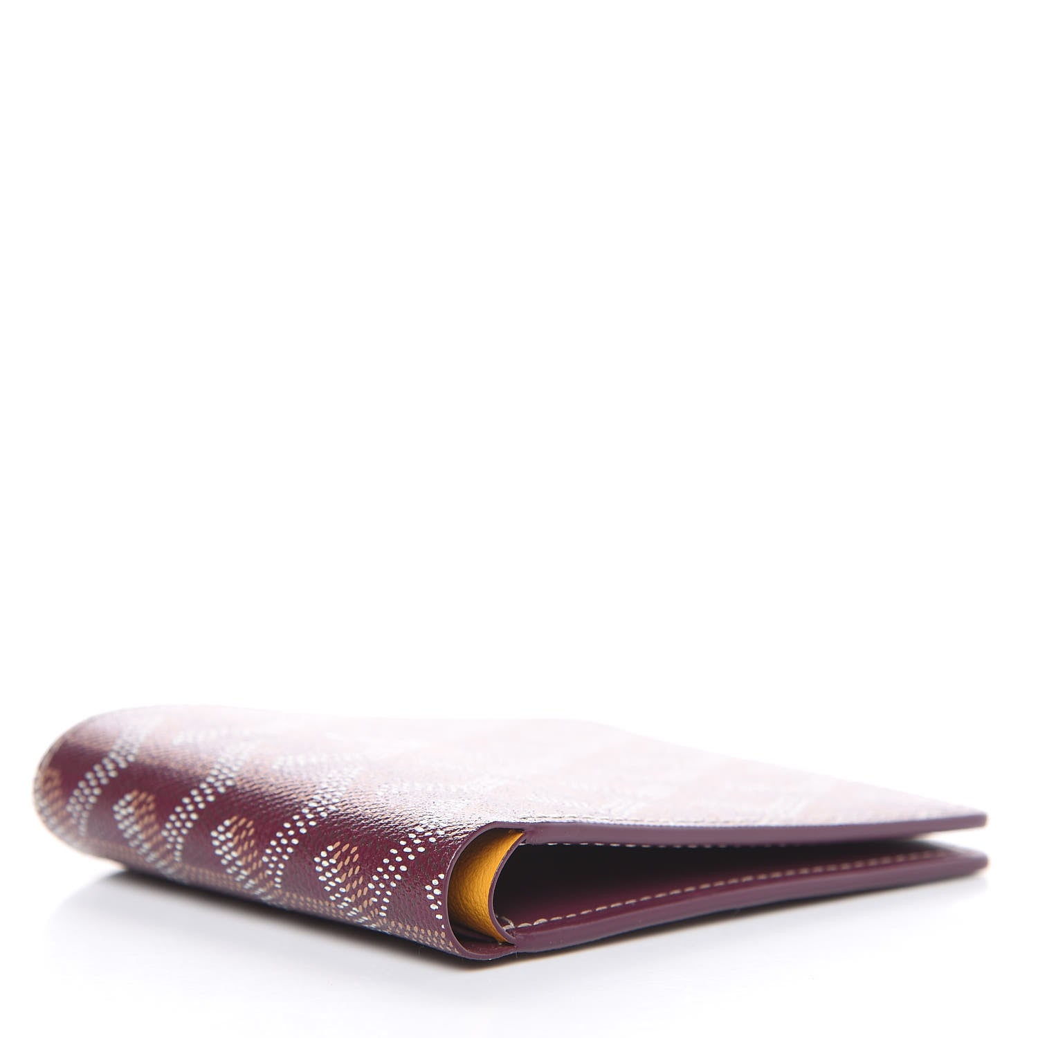 Goyard Goyardine Bi-Fold Victoire PM Wallet Burgundy 4 of 6