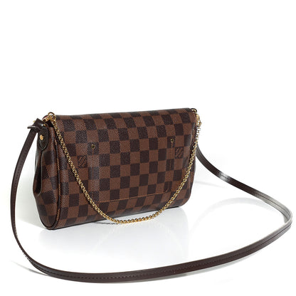 Louis Vuitton Damier Ebene Favorite MM 3 of 8