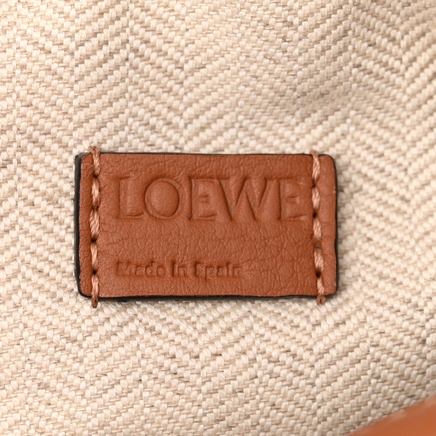 Calfskin Mini Puzzle Bag Tan