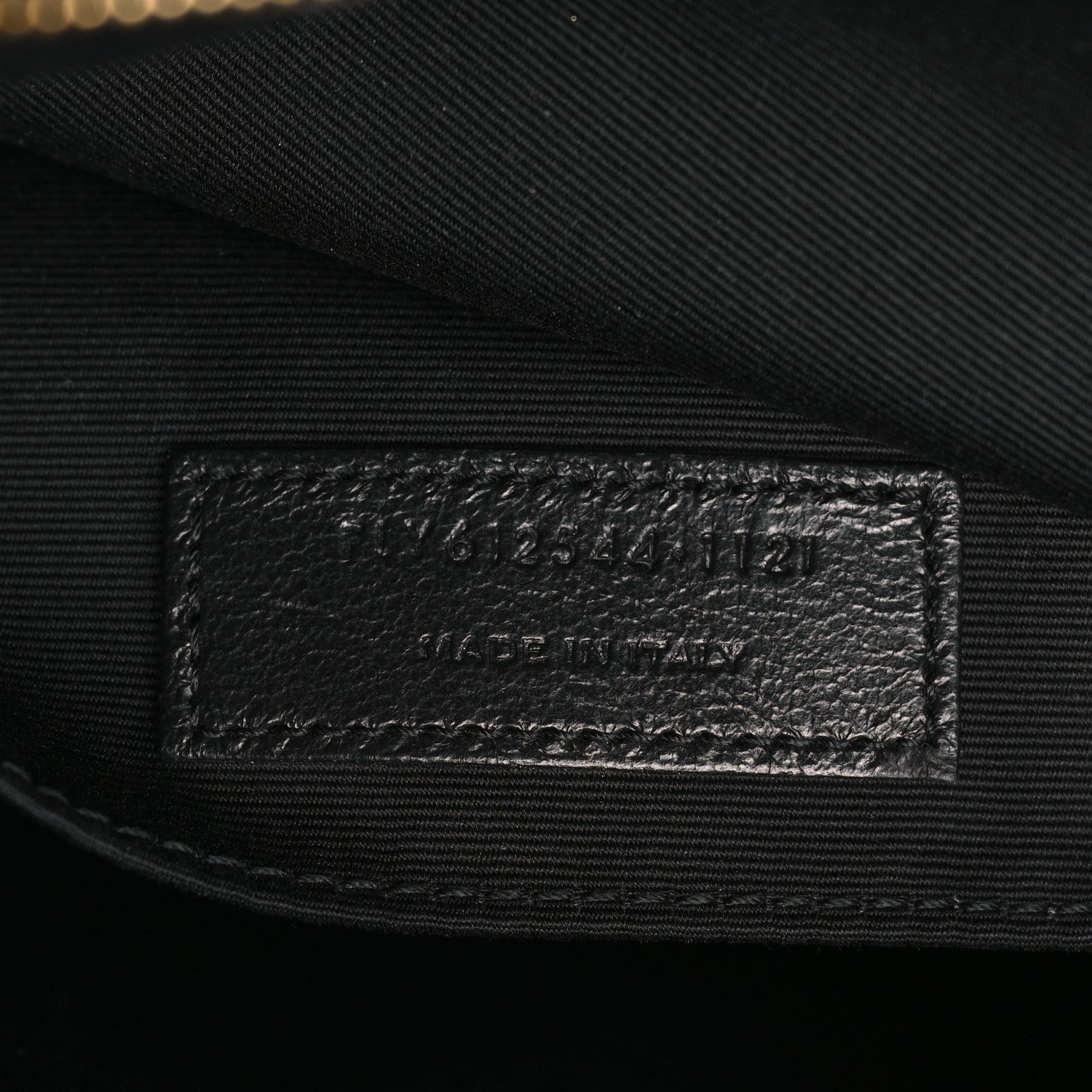 Saint Laurent Calfskin Matelasse Monogram Lou Camera Bag Black 7 of 11