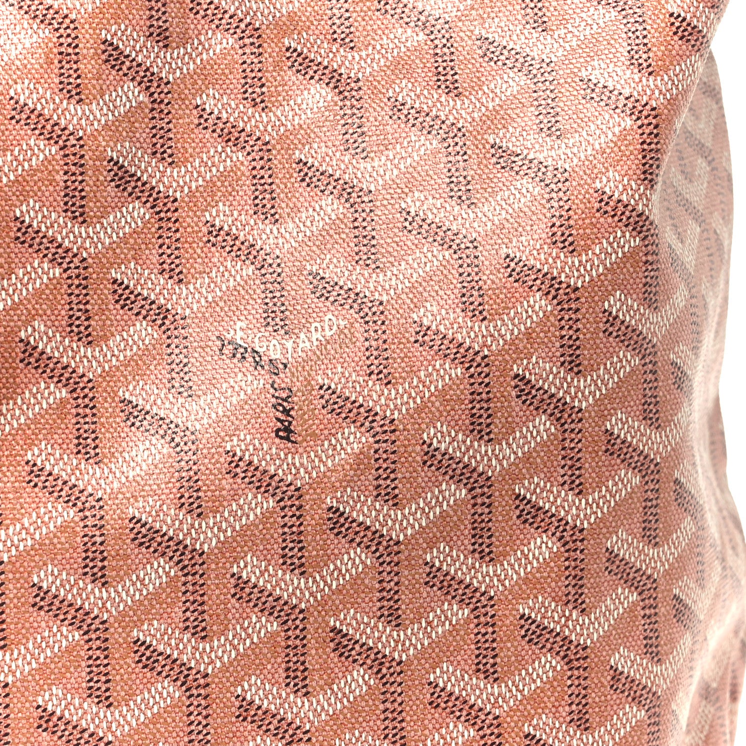 Goyard Iridescent Goyardine Saint Louis PM Pearly Coral 10 of 12
