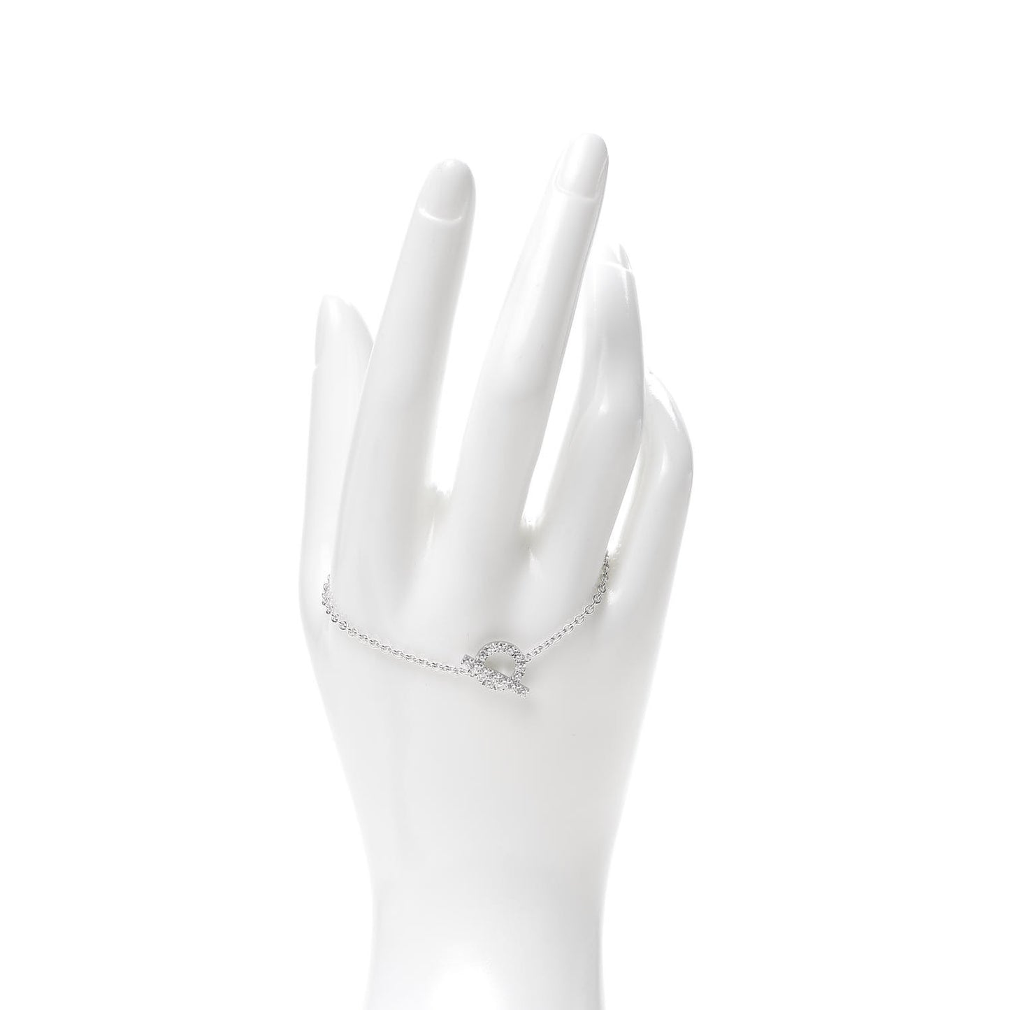 18K White Gold Diamond Finesse Bracelet SH