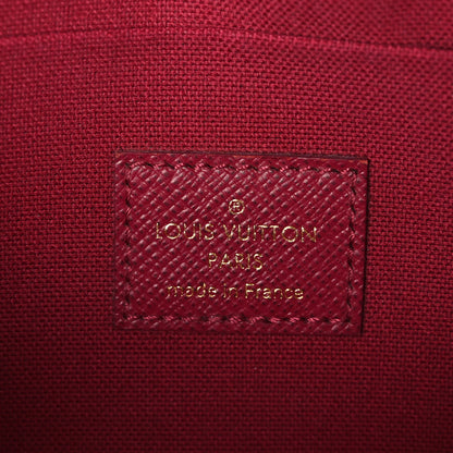 Louis Vuitton Monogram Pochette Felicie Chain Wallet Fuchsia 7 of 11