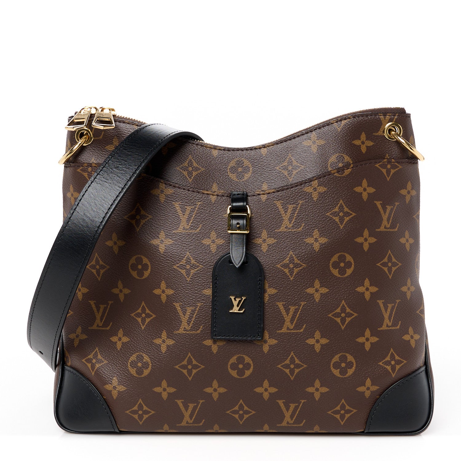 Louis Vuitton Monogram Odeon MM Black 1 of 9